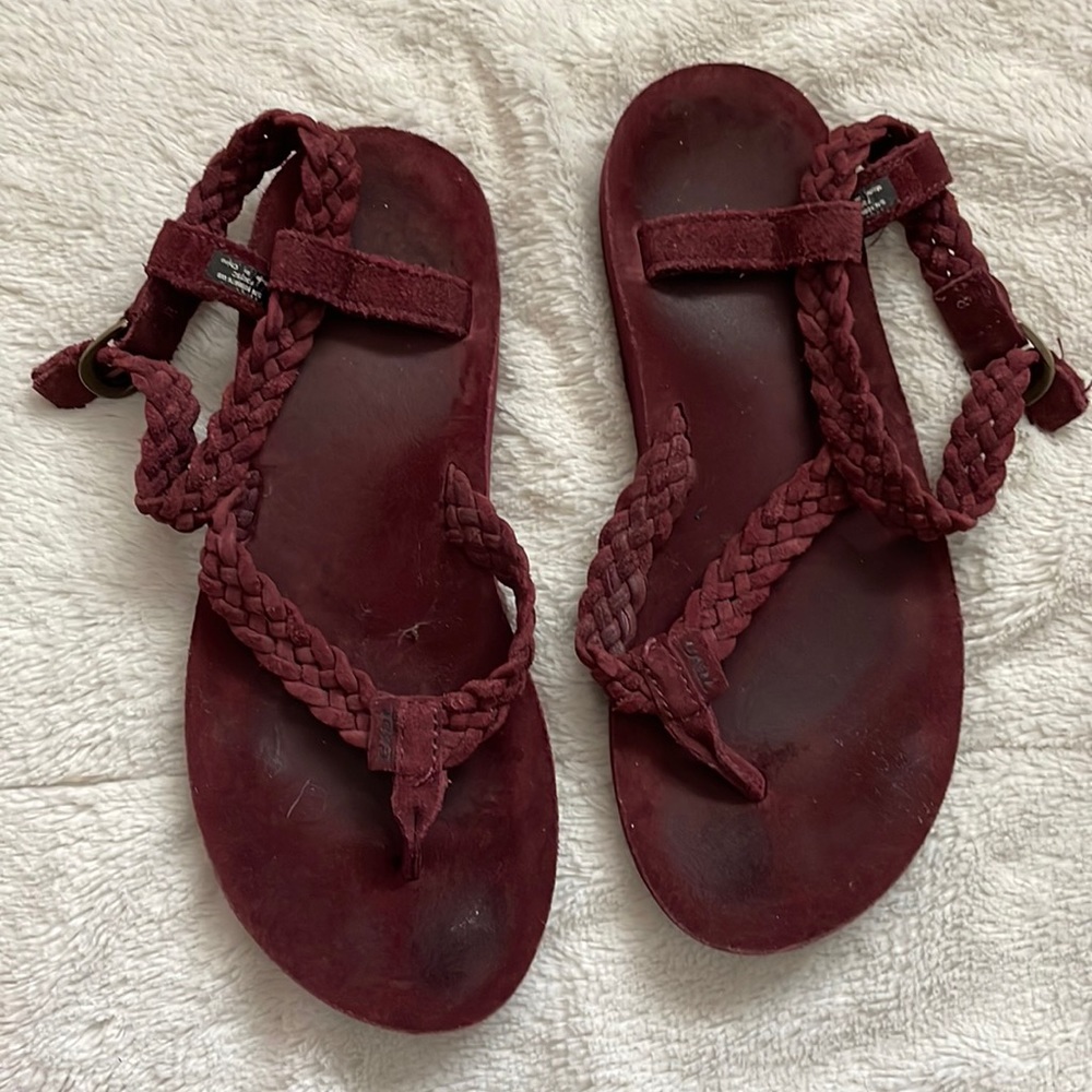 Teva Suede Braid Sandals